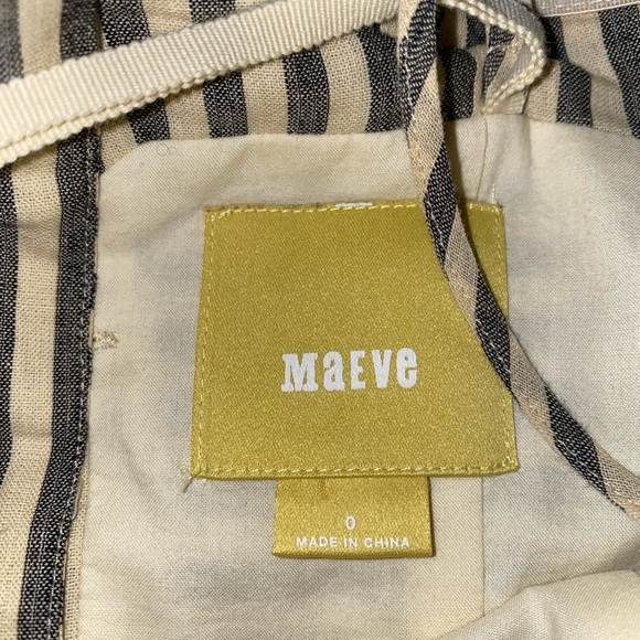 Anthropologie Maeve Changing Stripes Dress Retro Pinup (17) - Picture 7 of 8